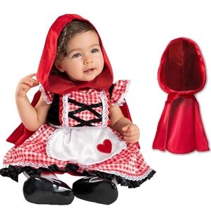 Spirit Red and White Gingham Costume for Kids